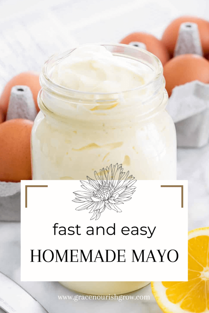 jar of mayo next to lemons and a carton of eggs